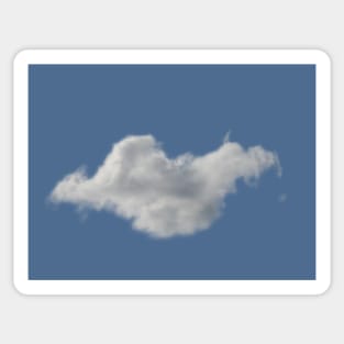 Lonely Cloud Blue Sky Sticker